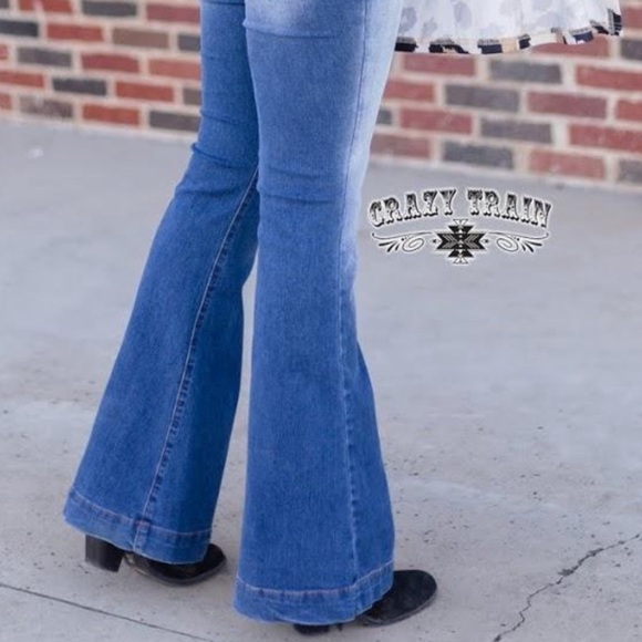 🍁SALE….🍁 Crazy Train Trouser Jeans Size 3 - Picture 4 of 4